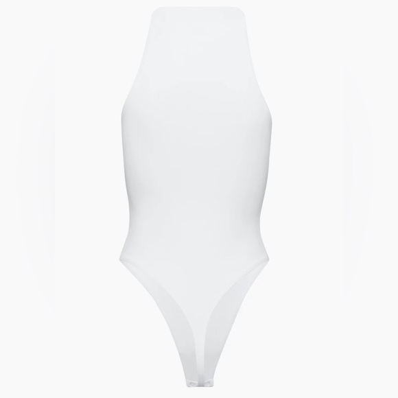 Babaton - Contour Mockneck Bodysuit in White - Picture 2 of 9